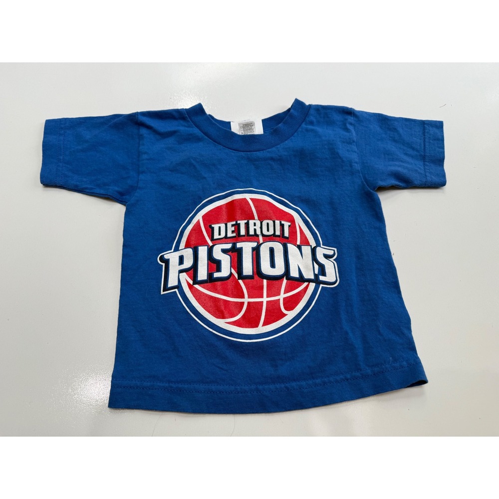 Detroit Pistons Andre Drummond 1 Toddler T-Shirt Blue Size 3T NBA Basketball